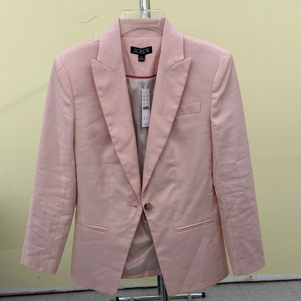 J. Crew Women’s Blazer in Soft Pink